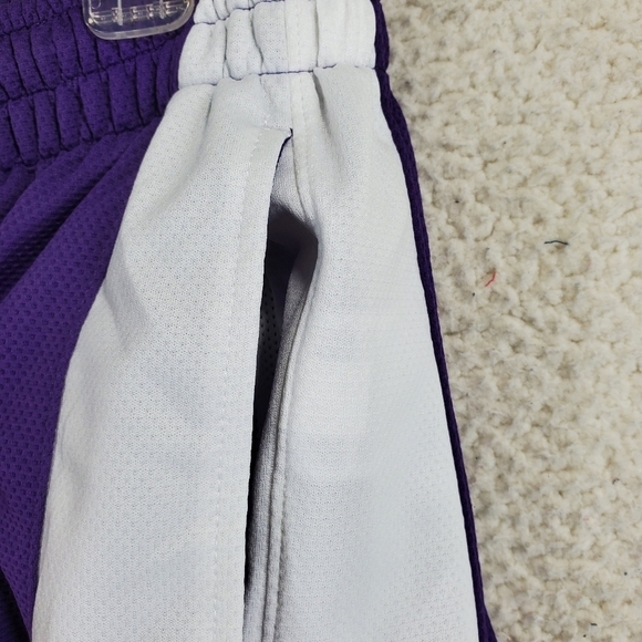 Vtg Nike Jordan Jumpman Basketball Board Jort Shorts Mens XL Mesh Lined White - Picture 8 of 14